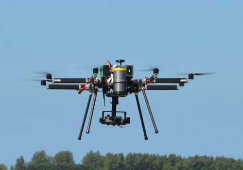 Photo d'un drone