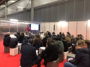 Conférence animée par Nicolas W en janvier 2024 au salon de l'Etudiant à Lille